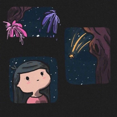 <p>曾经小小少年，如今又大又圆。</p>